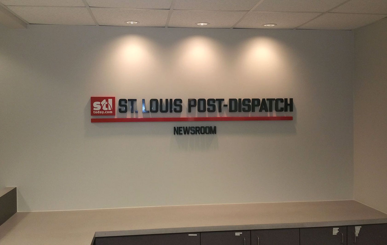 St. Louis Post Dispatch - A-1 Sign
